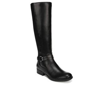 Stride-rite tall black riding boots